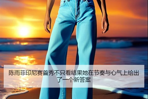 陈雨菲印尼赛首秀不只看结果她在节奏与心气上给出了一个新答案